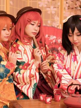 《LoveLive!!》姬X凛X妮大正未觉醒 C O S P L A Y_0012