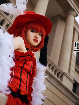 《黑执事》红夫人安洁莉娜·达雷斯 C O S P L A Y_0019