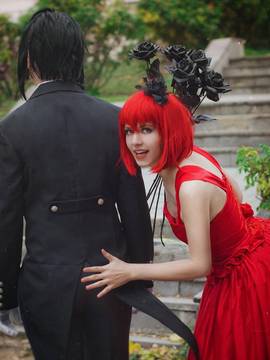 《黑执事》Madam Red晚礼服 C O S P L A Y_0015
