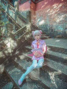 《王者荣耀》孙尚香X小乔同人旗袍 C O S P L A Y_0026