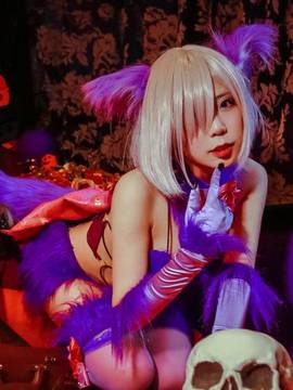 《Fate Grand Orde》万圣节礼装玛修 C O S P L A Y_玛修 万圣节 (3)