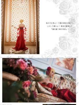 《Fate》Saber of Type-Moon礼服 C O S P L A Y_0006