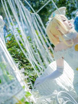 《Love Live!》绘X花X鸟婚纱觉醒 C O S P L A Y_0002