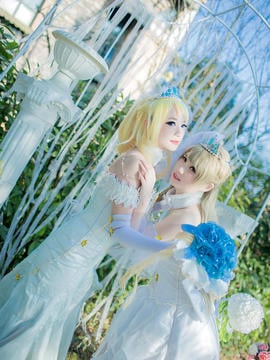 《Love Live!》绘X花X鸟婚纱觉醒 C O S P L A Y_0007