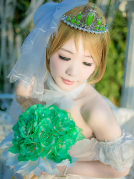 《Love Live!》绘X花X鸟婚纱觉醒 C O S P L A Y_0008