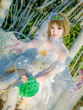 《Love Live!》绘X花X鸟婚纱觉醒 C O S P L A Y_0011