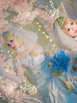 《Love Live!》绘X花X鸟婚纱觉醒 C O S P L A Y_0024