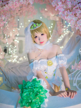 《Love Live!》绘X花X鸟婚纱觉醒 C O S P L A Y_0025
