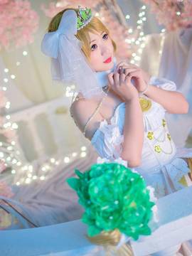 《Love Live!》绘X花X鸟婚纱觉醒 C O S P L A Y_0026
