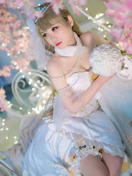 《Love Live!》绘X花X鸟婚纱觉醒 C O S P L A Y_0028
