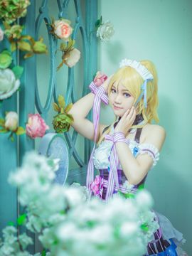 《Lovelive！》绚濑绘里情人节女仆 C O S P L A Y_0005
