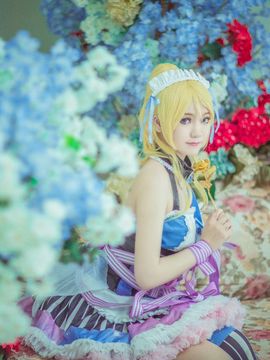 《Lovelive！》绚濑绘里情人节女仆 C O S P L A Y_0007