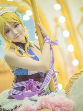 《Lovelive！》绚濑绘里情人节女仆 C O S P L A Y_0009