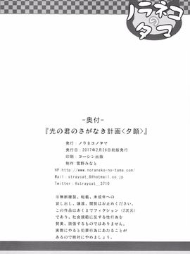 [嗶咔嗶咔漢化組] (コミティア118) [ノラネコノタマ (雪野みなと)] 光の君のさがなき計画 <葵>_025