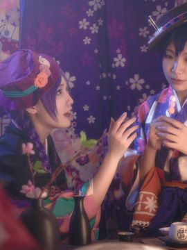 《Love Live!》大正浪漫和服未觉醒希海组 C O S P L A Y_0002